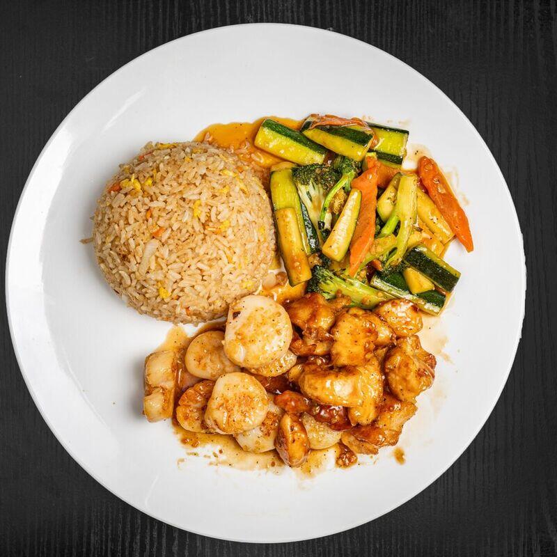 Hibachi Chicken n Shrimp