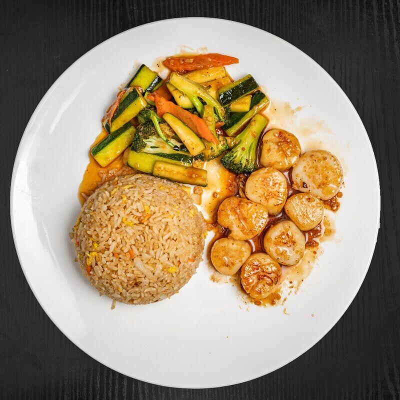Hibachi Scallops